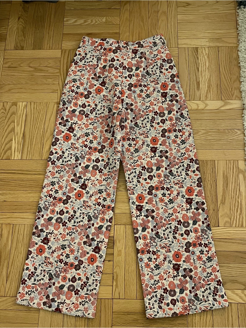 Lulu's Bloom into Spring Blush Floral Jacquard Set - Picture 7 of 11